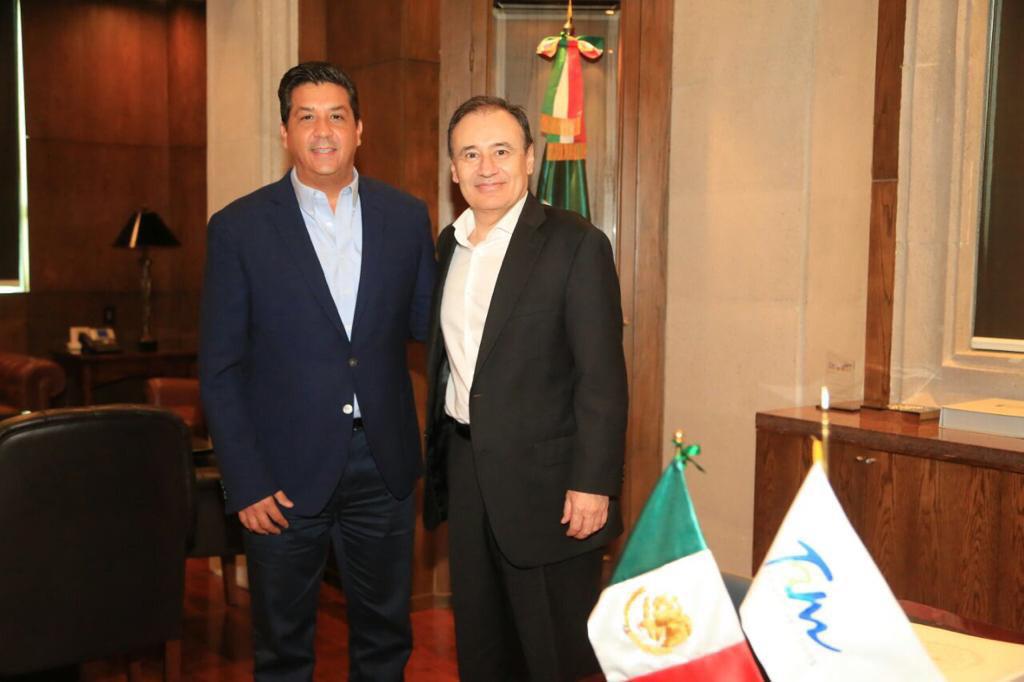 El Gobernador Francisco García Cabeza de Vaca sostuvo una reunión con el Secretario de Seguridad Pública propuesto para la próxima administración federal, Senador Alfonso Durazo Montaño.