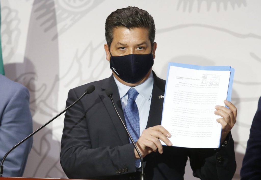 PRONUNCIAMIENTO CON RELACIÓN AL POSIBLE DESAFUERO DEL GOBERNADOR FRANCISCO JAVIER GARCÍA CABEZA DE VACA.