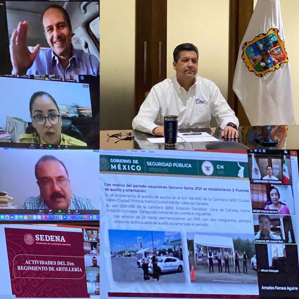 Tamaulipas entre las 8 entidades con menor incidencia delictiva del país: Mesas de Seguridad y Justicia
