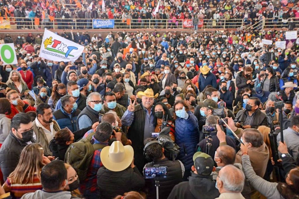 Hermanados Tampico y Madero se suman a Todos por Tamaulipas . Asisten más de 15 mil a la presentación del colectivo