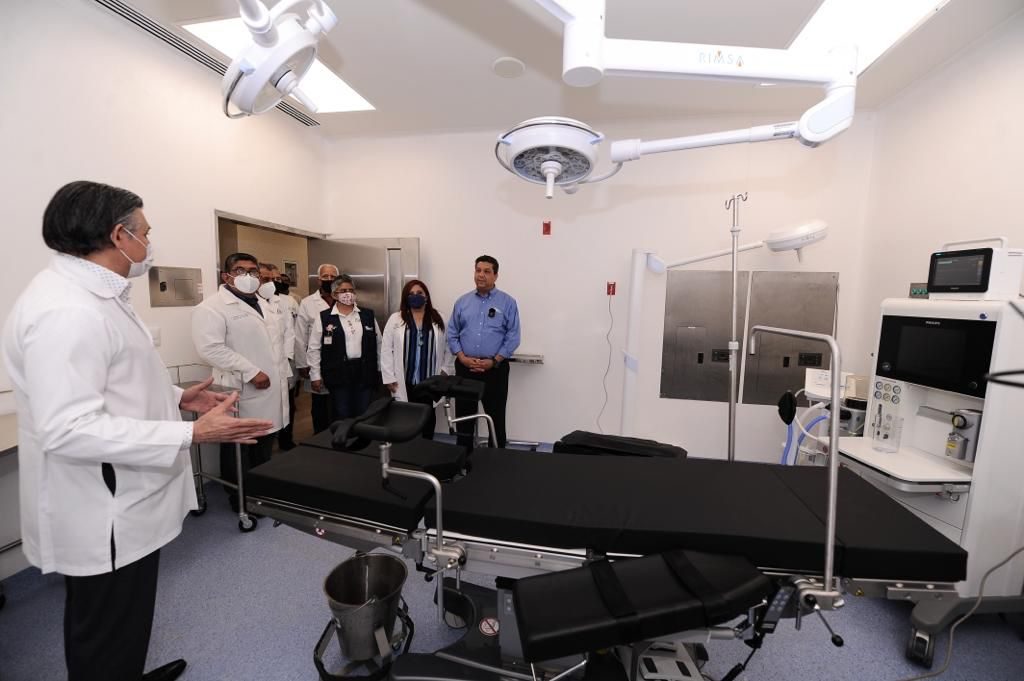 Supervisa Gobernador Cabeza de Vaca segunda etapa del Hospital “Dr. Alfredo Pumarejo”