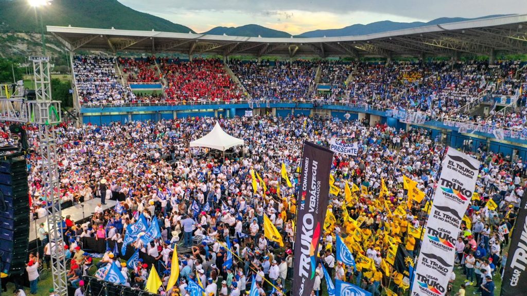 Cierra Truko campaña en Ciudad Victoria..