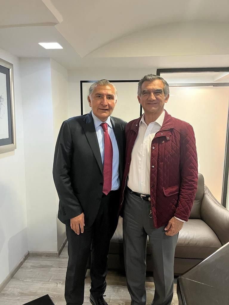 Sostiene Américo reunión con altos funcionarios federales en CdMx