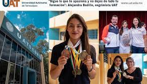 “Sigue lo que te apasiona y no dejes de lado tu formación”: Alejandra Badillo, esgrimista de la UAT
