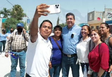 Sigue invirtiendo GobTam en pavimentación de calles para municipios.