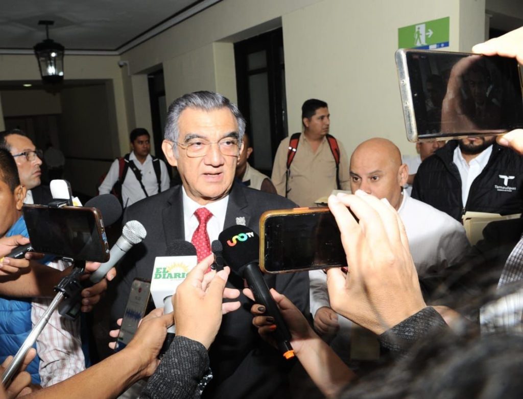 Se refuerza la seguridad en Tamaulipas: Gobernador.