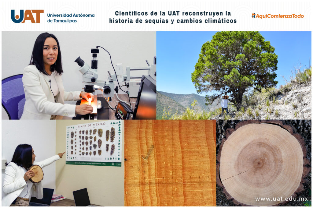 Científicos de la UAT reconstruyen la historia de sequías y cambios climáticos