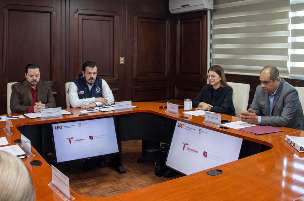 UAT y Comisión de Energía de Tamaulipas firman convenio de colaboración