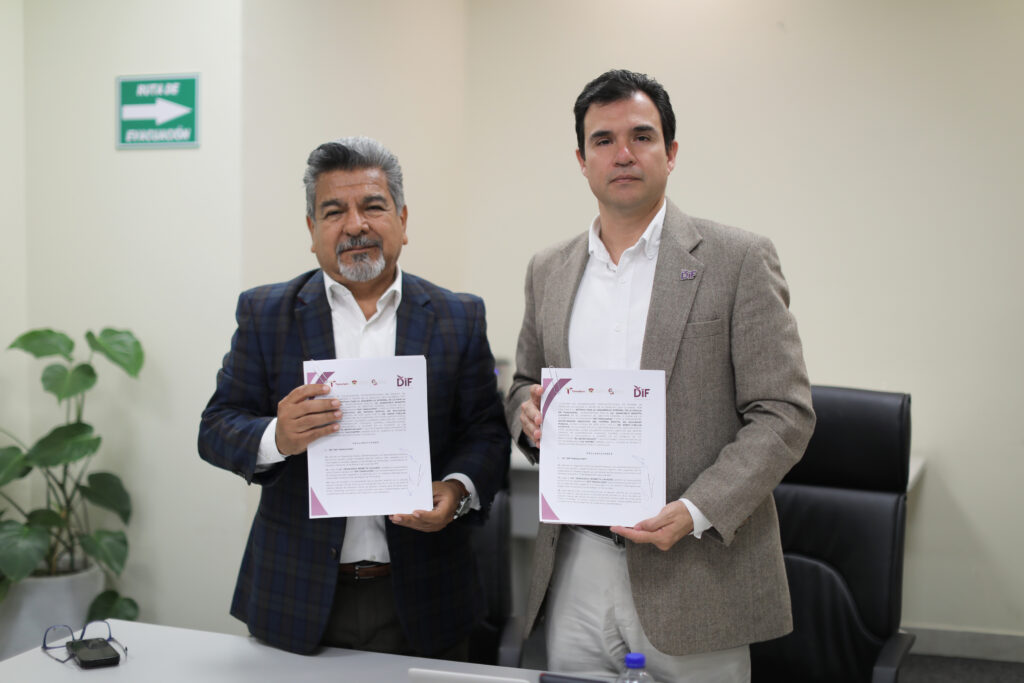 Firma DIF Tamaulipas convenio con Secretariado Ejecutivo del Sistema Estatal de Seguridad Pública para prevenir y atender la violencia familiar