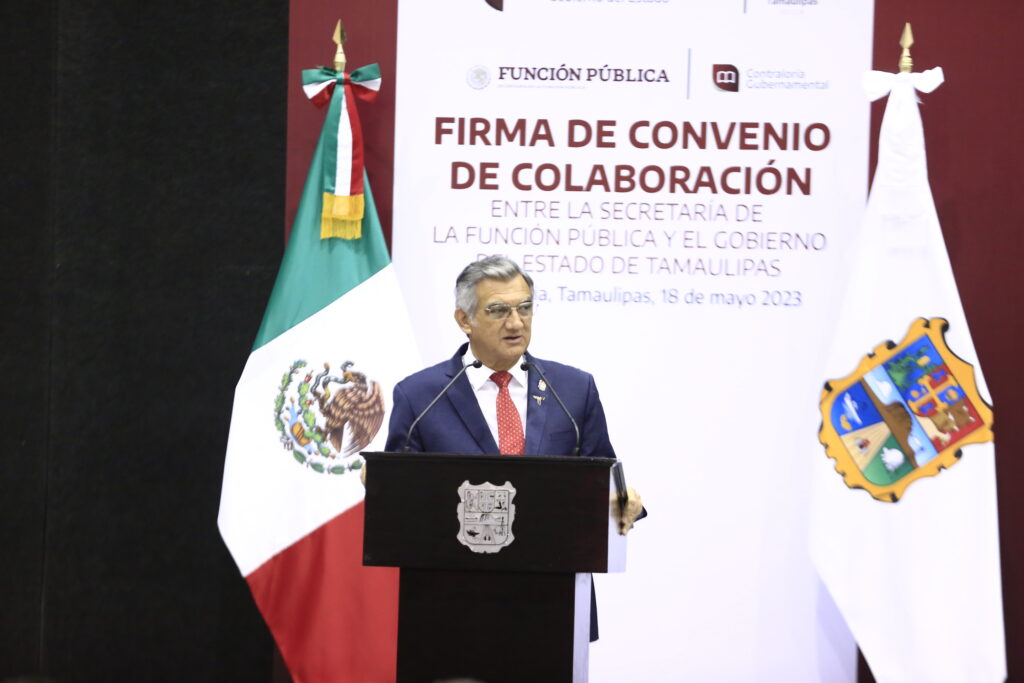 Gobierno de Tamaulipas y SFP suscriben convenio para fortalecer la rendición de cuentas y la gestión gubernamental