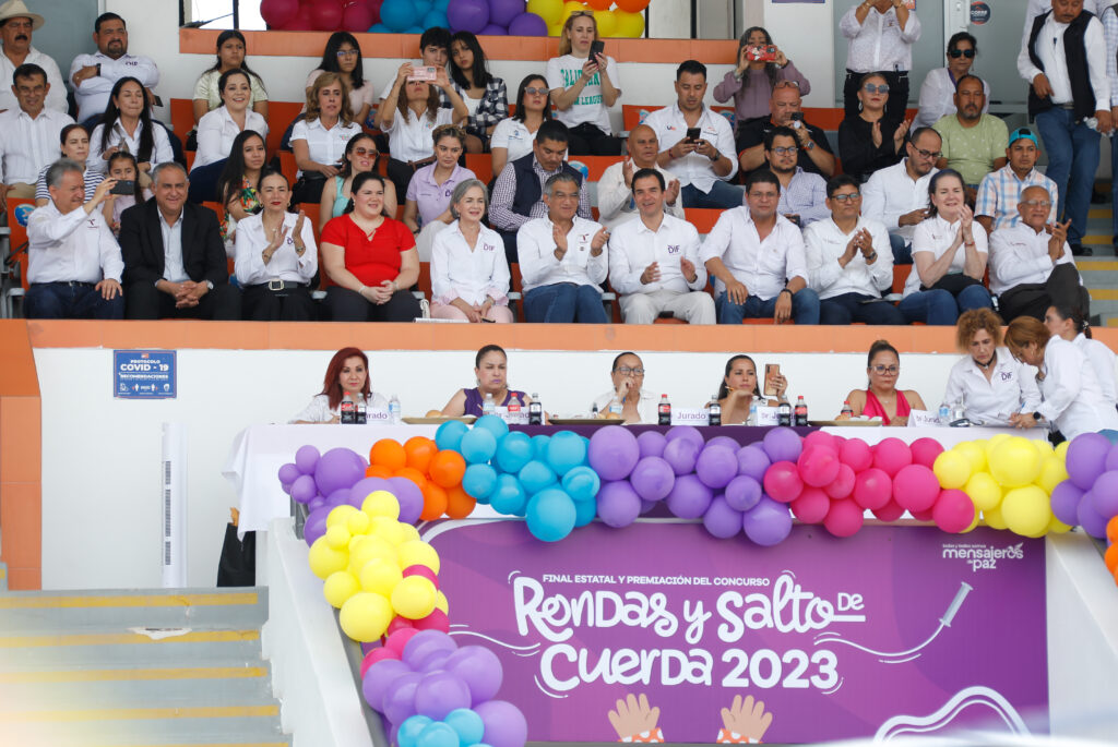 Realizan Gobierno del Estado y DIF Tamaulipas Concurso Estatal de Rondas y Salto de Cuerda