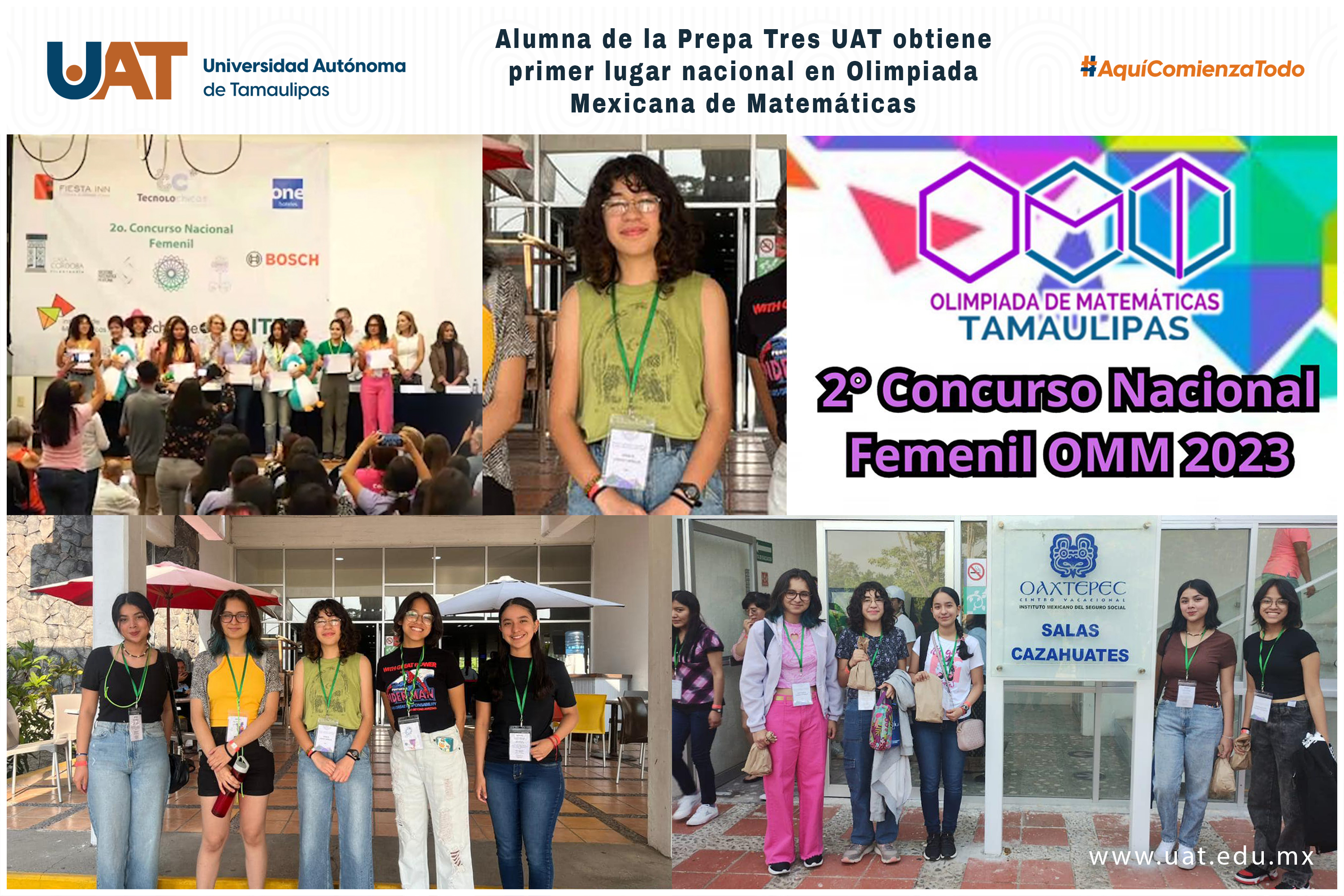 Alumna de la UAT obtiene medalla de oro en concurso nacional de la ...