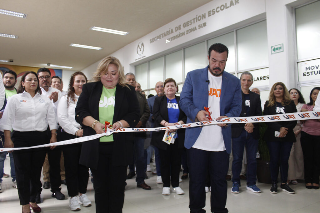 Inaugura UAT en Tampico nueva oficina de servicios escolares