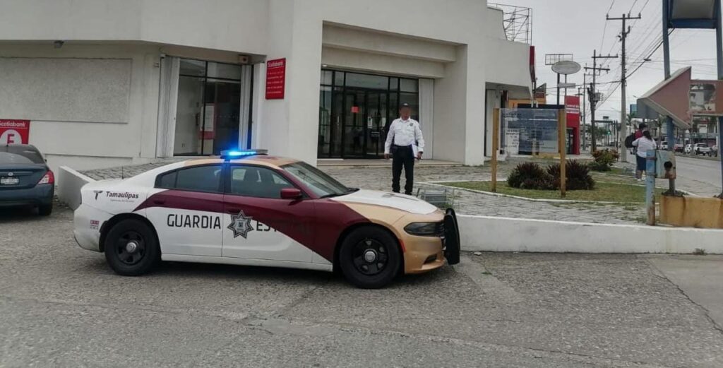 Vigilancia permanente de la Guardia Estatal durante pago de aguinaldos y prestaciones