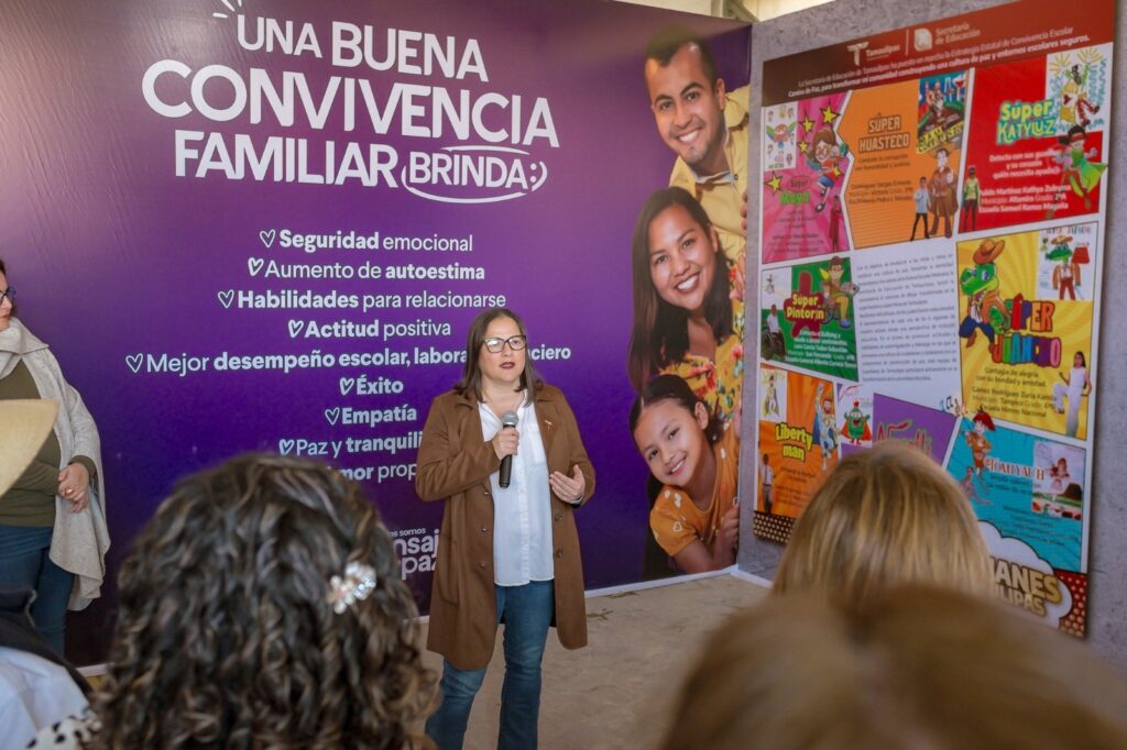 Promueve Secretaría de Educación la cultura de la paz en Tamaulipas