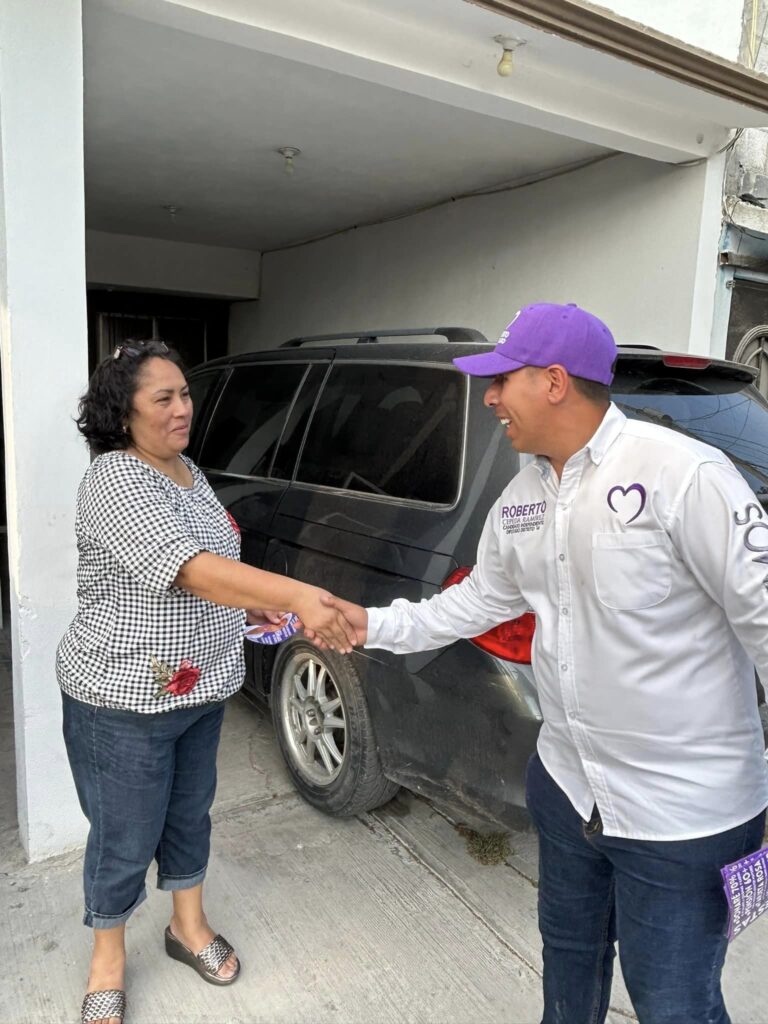 Roberto Cepeda Ramírez, continúa realizando un intenso trabajo de acercamiento con los ciudadanos