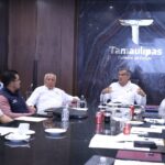 Coordinan esfuerzos Gobierno de Tamaulipas y el INM para atender a migrantes y tener una frontera tranquila