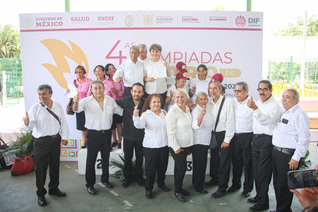 Destaca el DIF Tamaulipas en la cuarta edición nacional de las Olimpiadas de Oro de los Adultos Mayores