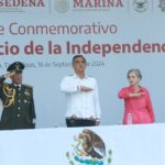 Presidió Américo Villarreal desfile cívico-militar por 214 aniversario del inicio de la independencia