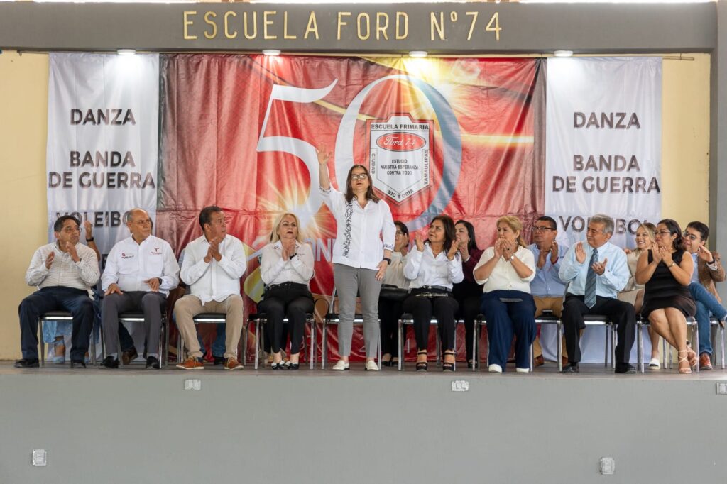 Escuela Primaria ‘Ford 74’, ejemplo de orgullo y distinción