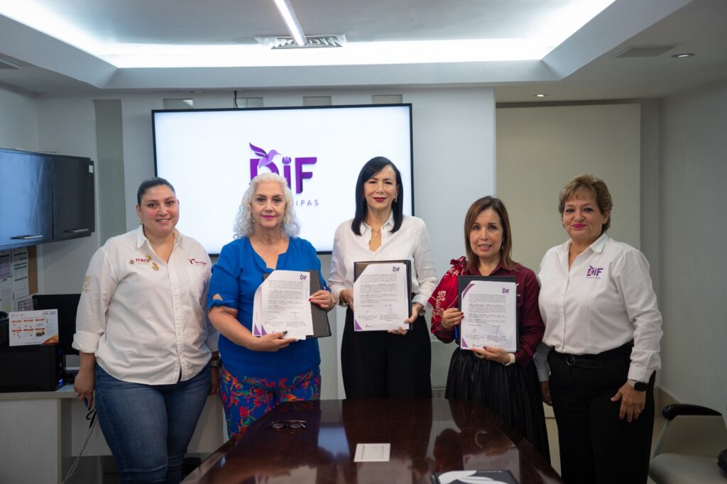 Firman DIF Tamaulipas e ITACE convenio para la fabricación de estufas ecológicas