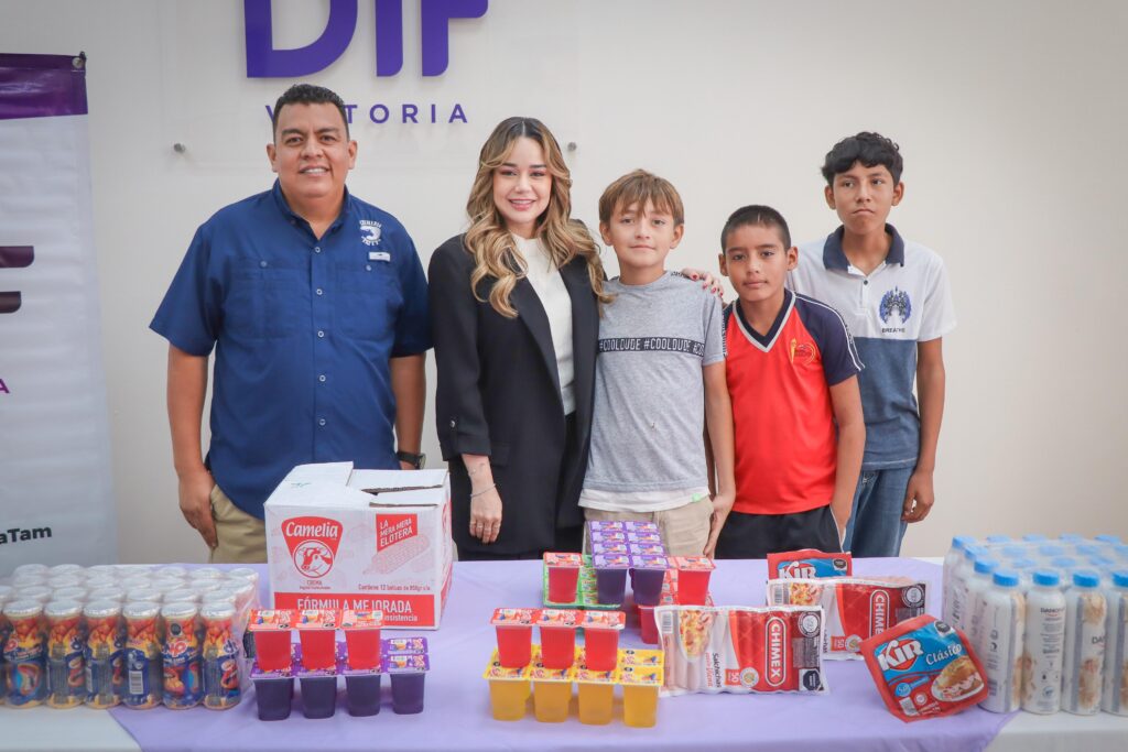 Donará Cremería Patty alimentos semanales a niñas y niños del DIF Victoria.