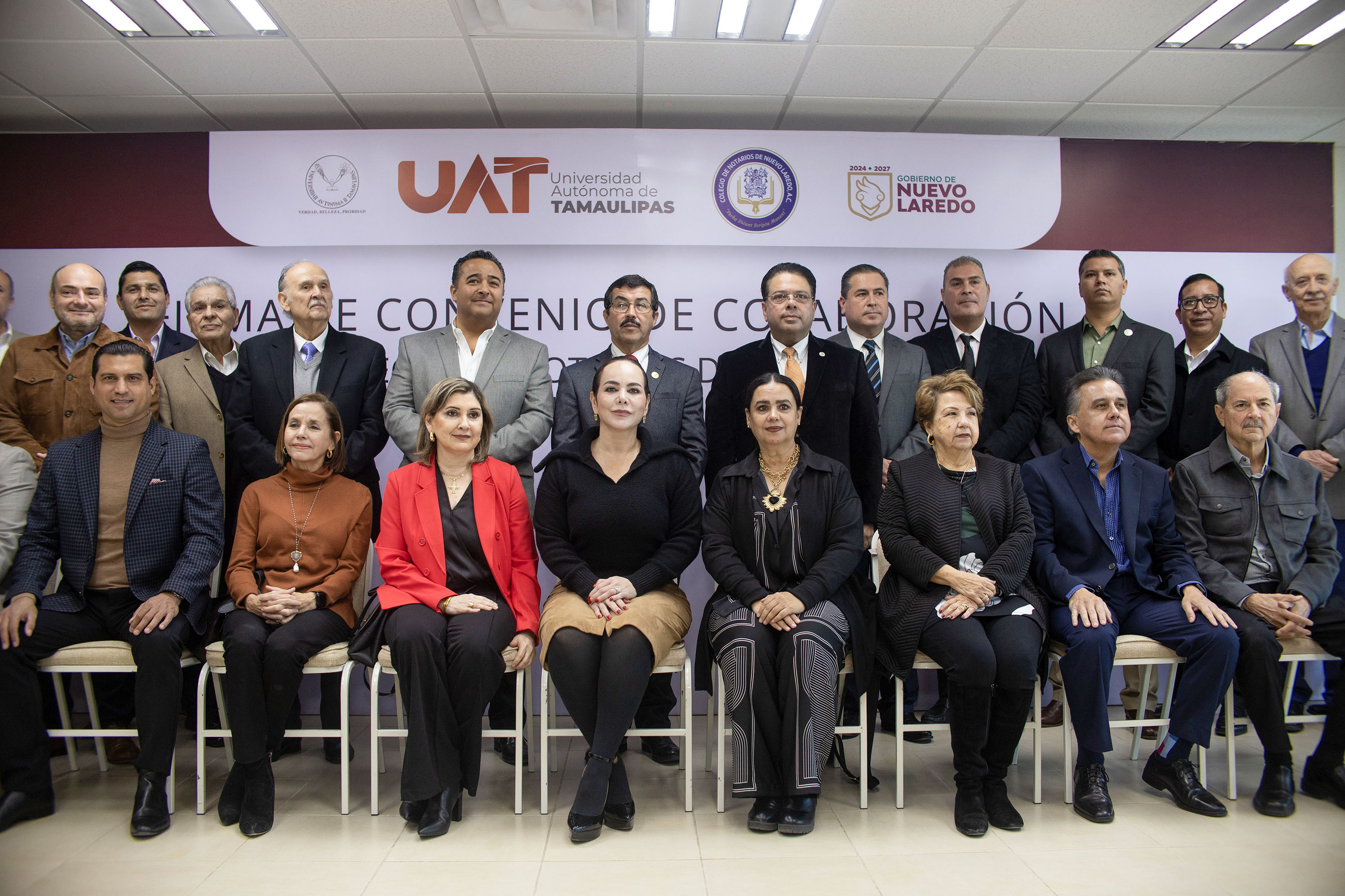 La UAT y el Colegio de Notarios de Nuevo Laredo fortalecen la formación ...