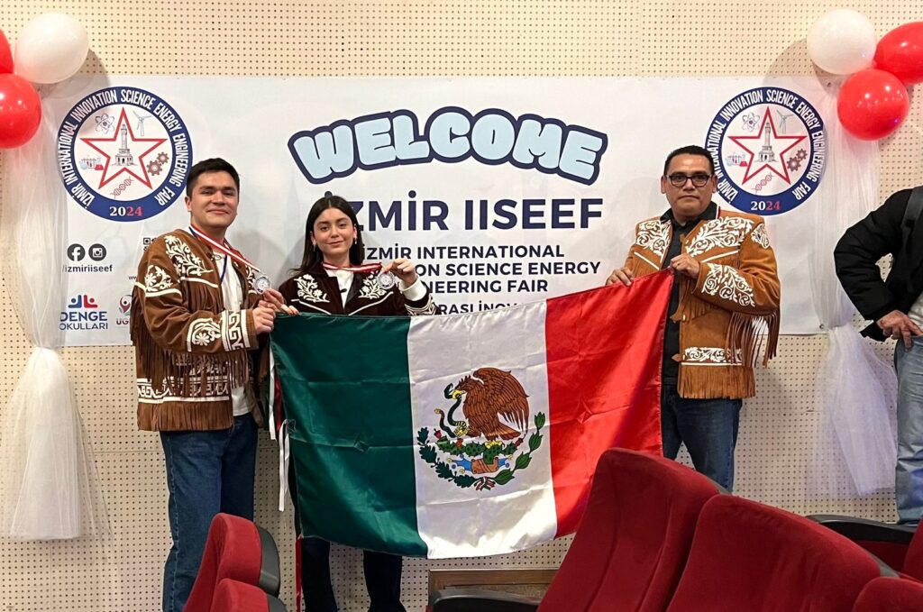 Triunfan estudiantes tamaulipecos en Feria Internacional de Innovación, Ciencia, Energía e Ingeniería en Turquía