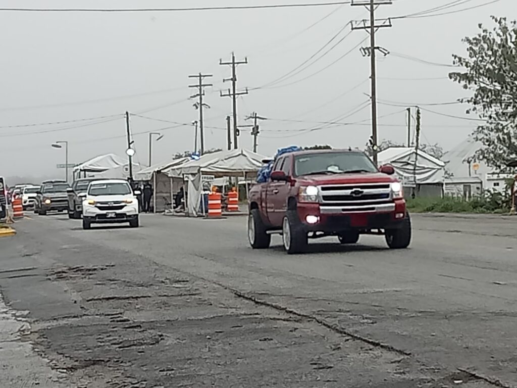 Guardia Estatal brinda seguridad a caravana de paisanos