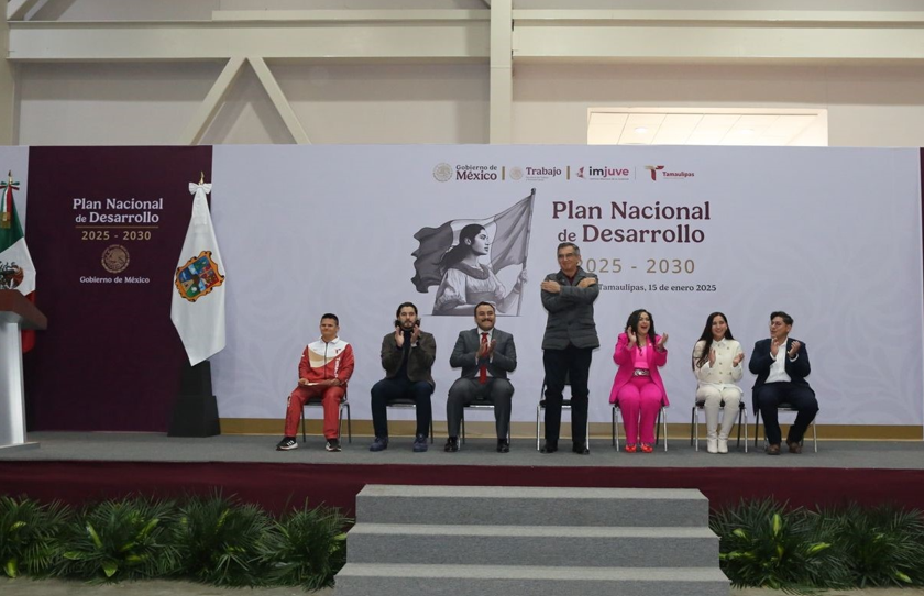 Realizan en Tamaulipas Foro de las Juventudes para elaborar el PND 2025-2030