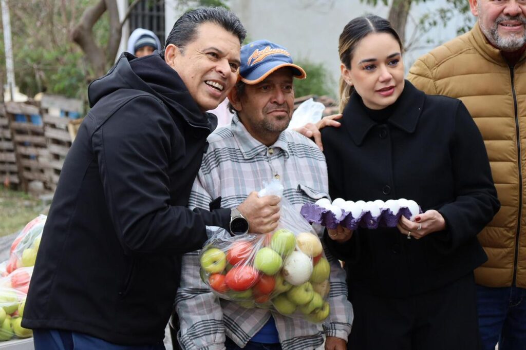 Con apoyo alimentario cuidan salud de familias vulnerables en Victoria.