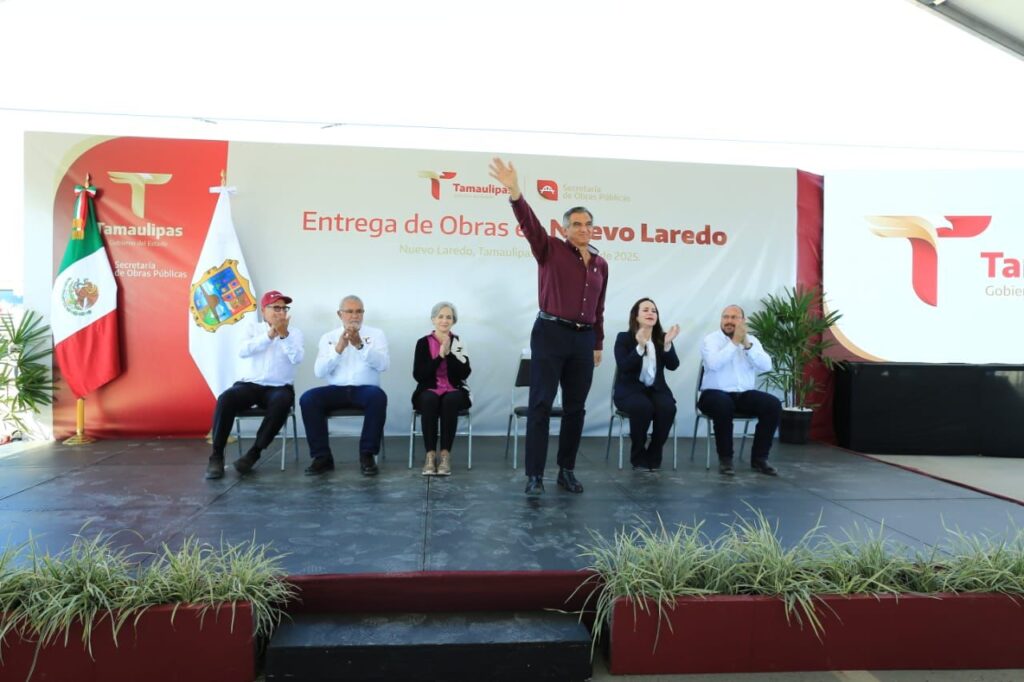 Gobierno de Américo ha destinado 429 MDP en obras para Nuevo Laredo