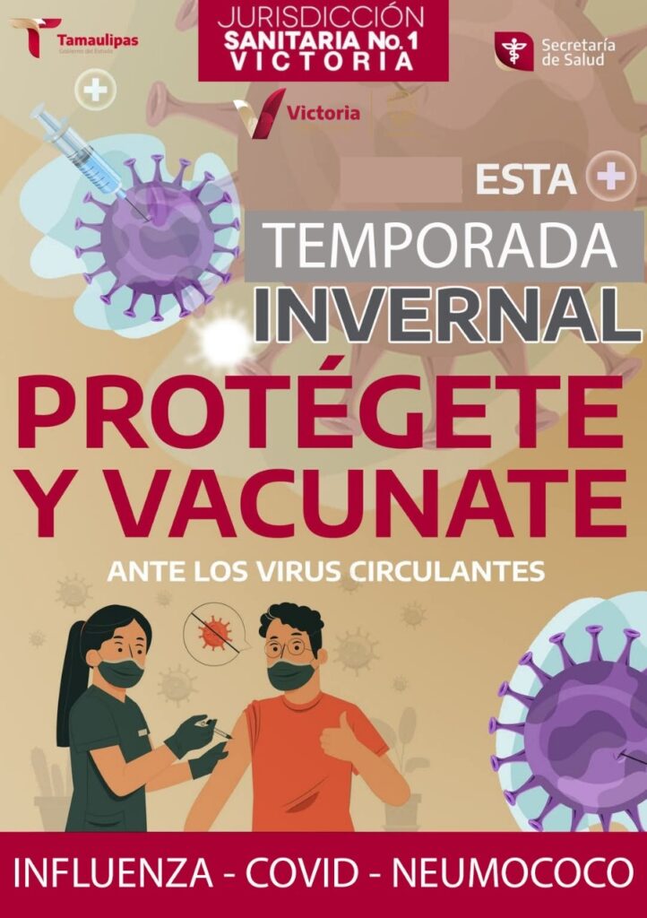 Instalará Jurisdicción Sanitaria módulo de vacunación gratuita en Presidencia Municipal.