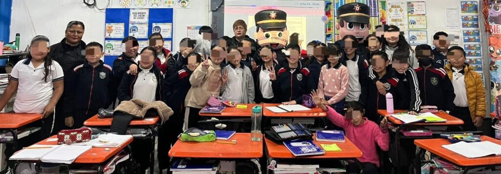 Continúa Guardia Estatal de Género fortaleciendo colaboración con la ciudadanía desde la infancia