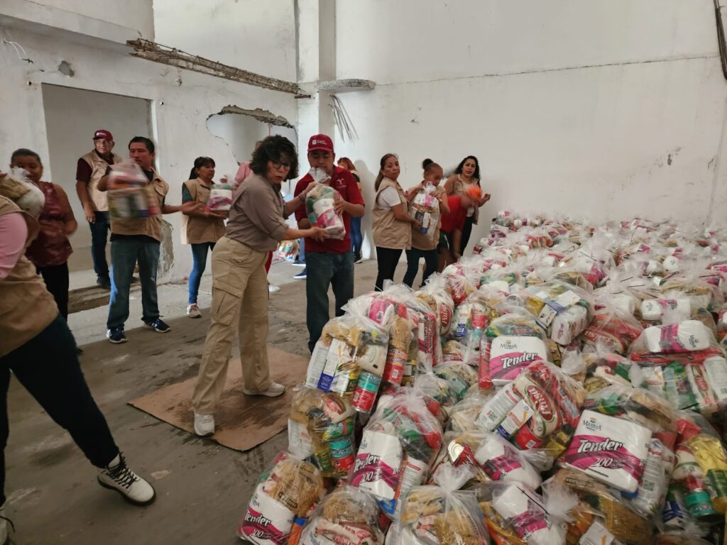 Entregan Estado y Federación, más de 16 mil apoyos a damnificados en Reynosa