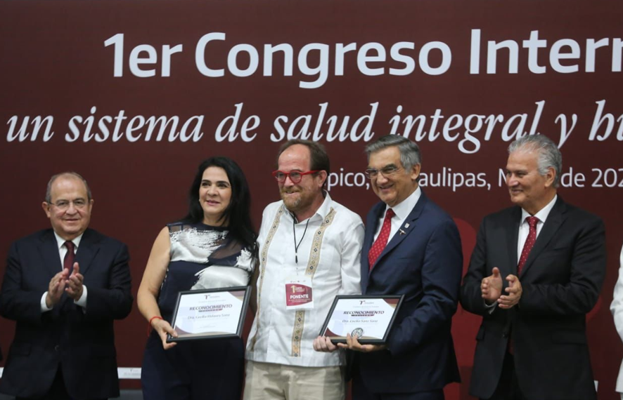 Inaugura Américo Congreso Internacional “Hacia un Sistema de Salud Integral y Humanista en Tamaulipas”