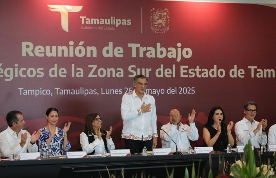 Anuncia Américo inversión histórica de 19 mil MDP para detonar desarrollo del sur de Tamaulipas.