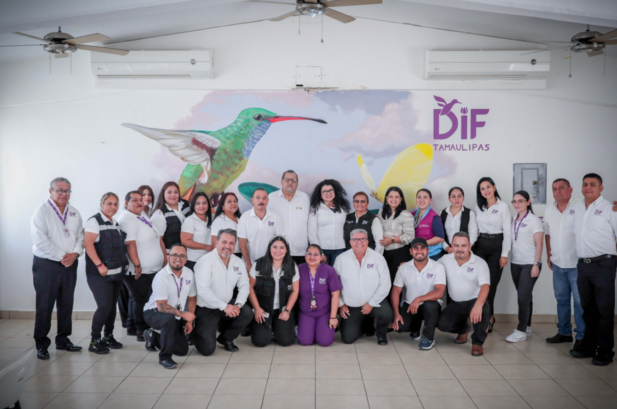 DIF Tamaulipas y Consulado de El Salvador estrechan colaboración en favor de los menores migrantes