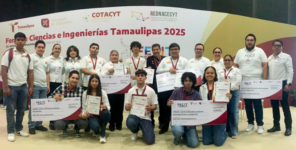 Premian proyectos de la UAT en la Feria de Ciencias e Ingenierías Tamaulipas 2025