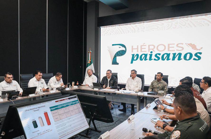 Listo el programa Héroes Paisanos, Operativo Verano 2025, en Tamaulipas Listo el programa Héroes Paisanos, Operativo Verano 2025, en Tamaulipas