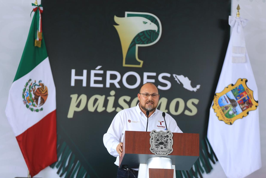 Dan banderazo de arranque nacional al Operativo Especial de Verano Héroes Paisanos 2025 en Tamaulipas