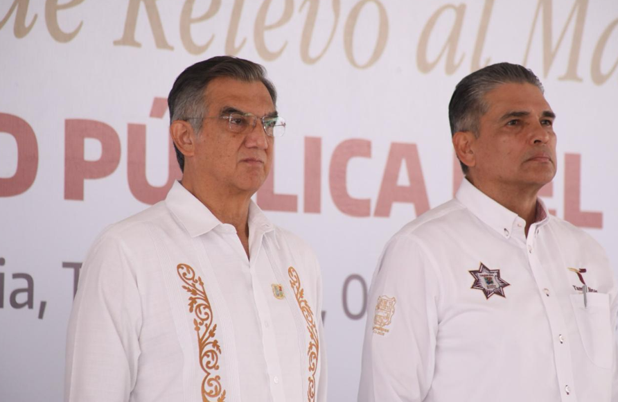 Gobernador Américo Villarreal toma protesta al nuevo secretario de Seguridad Pública de Tamaulipas