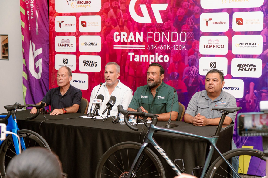 Presentan El Gran Fondo Tampico; el reto ciclista de 40, 60 y 120 km