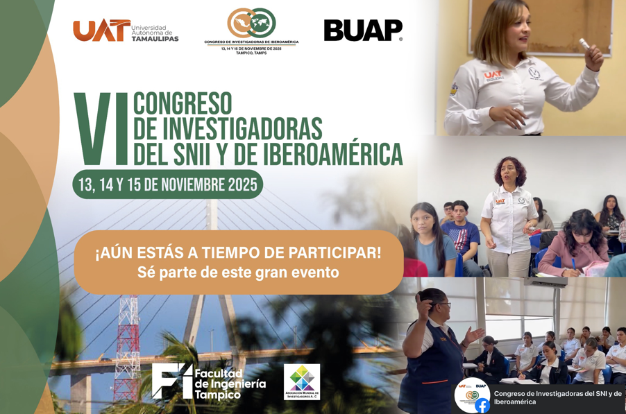 Prepara la UAT el congreso de investigadoras de Iberoamérica Prepara la UAT el congreso de investigadoras de Iberoamérica