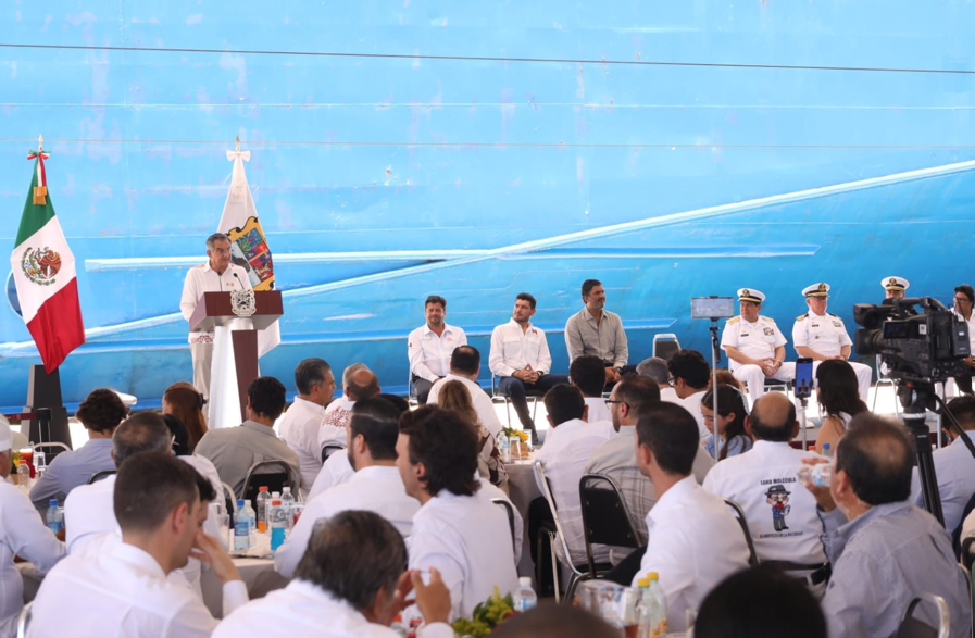 Inicia operaciones el Puerto del Norte; Tamaulipas se convierte en la nueva frontera marítima de México: Américo