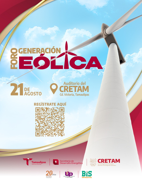 Será Victoria sede del Foro “Generación de Energía Eólica”