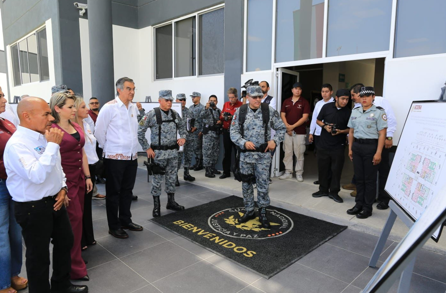 Inaugura Américo instalaciones de la Guardia Nacional en Ciudad Mier para reforzar seguridad regional