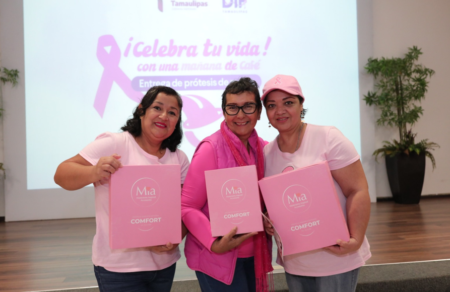 DIF Tamaulipas invita a campañas permanentes de apoyo a mujeres sobrevivientes de cáncer de mama