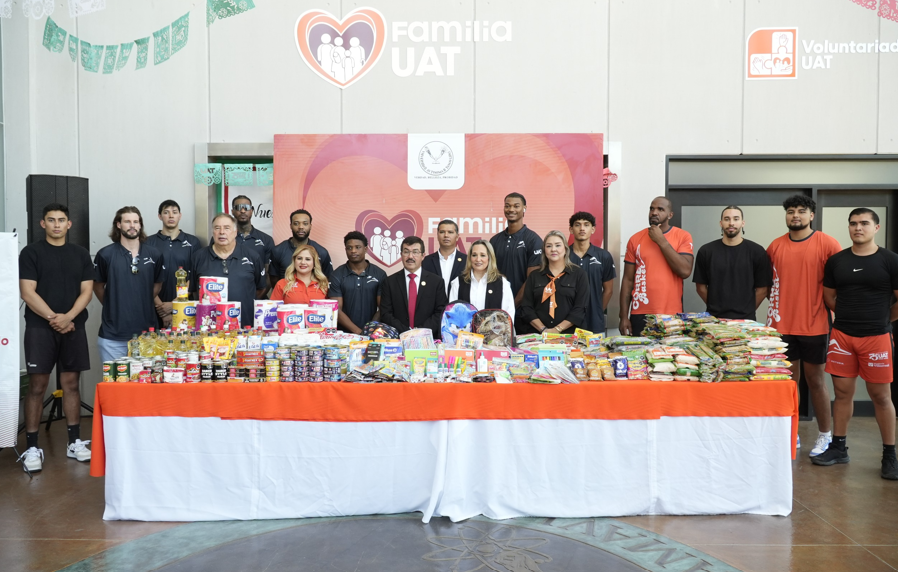 Colabora el Correbasket en campañas altruistas de la UAT