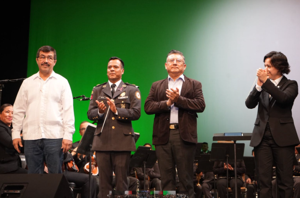 Orquestas de la UAT y Guardia Nacional celebran el folclor mexicano